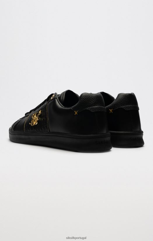 homens calçados 6884ZR2 SikSilk circuito kimi preto