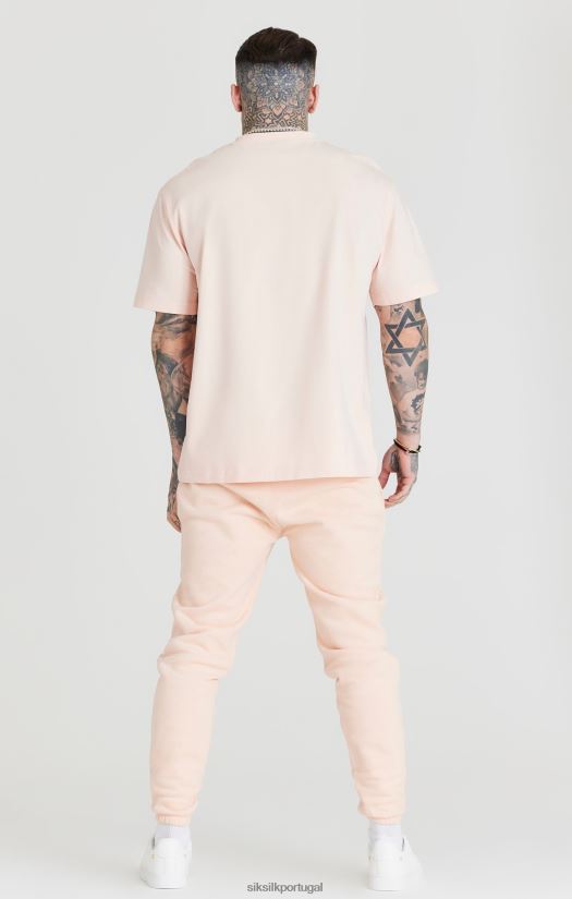 homens vestuário 6884ZR534 SikSilk jogger rosa folgado