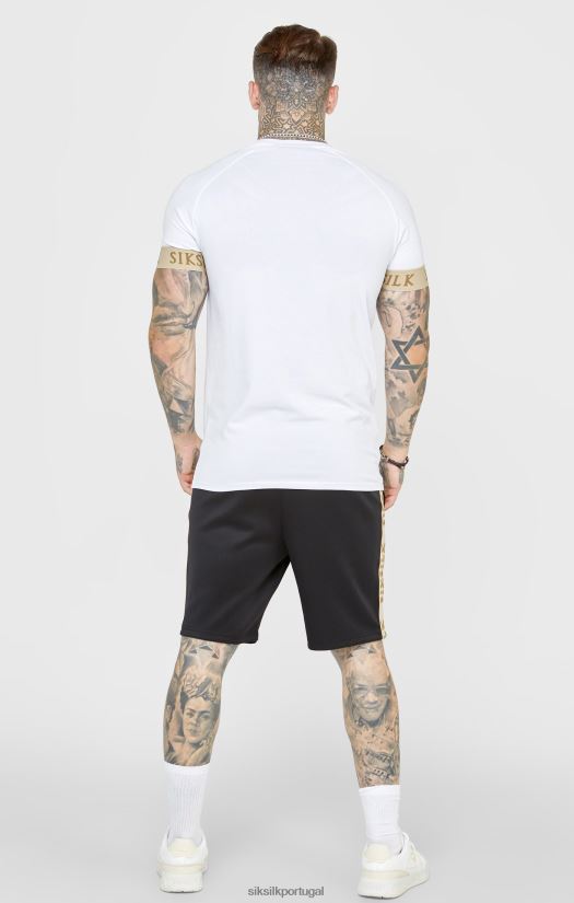 homens vestuário 6884ZR577 SikSilk crista preta curta
