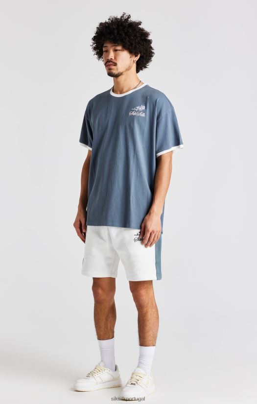 homens vestuário 6884ZR584 SikSilk short bordado rosa branca