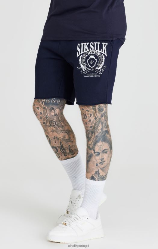 homens vestuário 6884ZR592 SikSilk voo da marinha curto