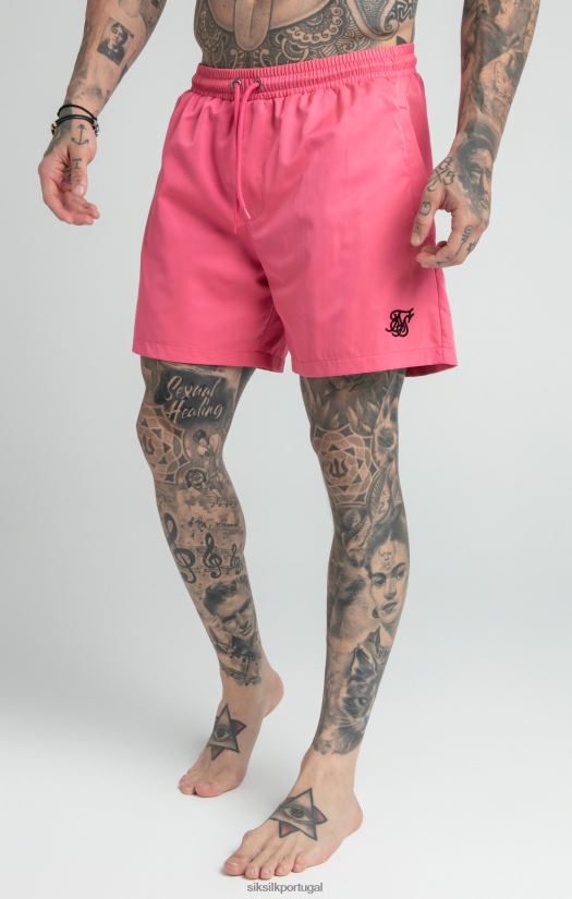 homens vestuário 6884ZR616 SikSilk short de banho rosa