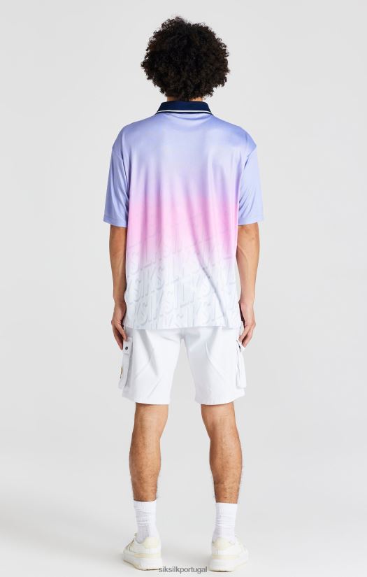 homens vestuário 6884ZR382 SikSilk camisa de futebol da marinha