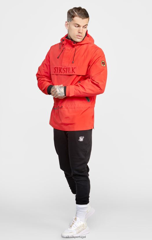 homens vestuário 6884ZR489 SikSilk jaqueta vermelha