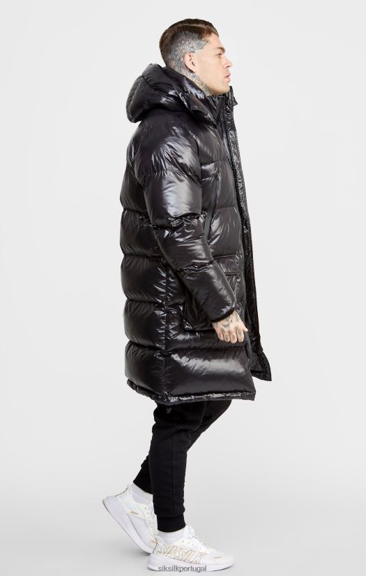 homens vestuário 6884ZR497 SikSilk casaco preto de gerente
