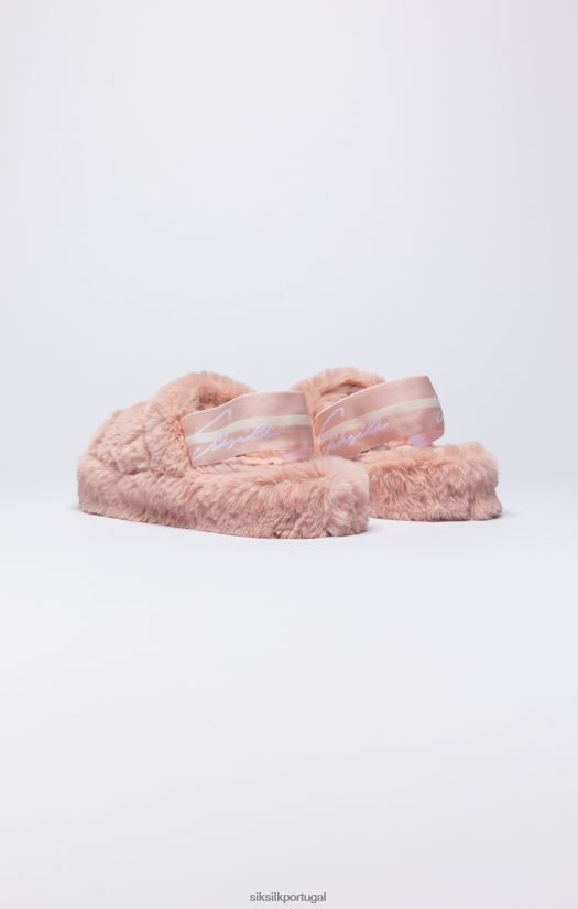mulheres calçados 6884ZR274 SikSilk chinelo rosa fofo