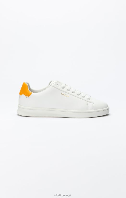 mulheres calçados 6884ZR250 SikSilk tênis casual cano baixo branco