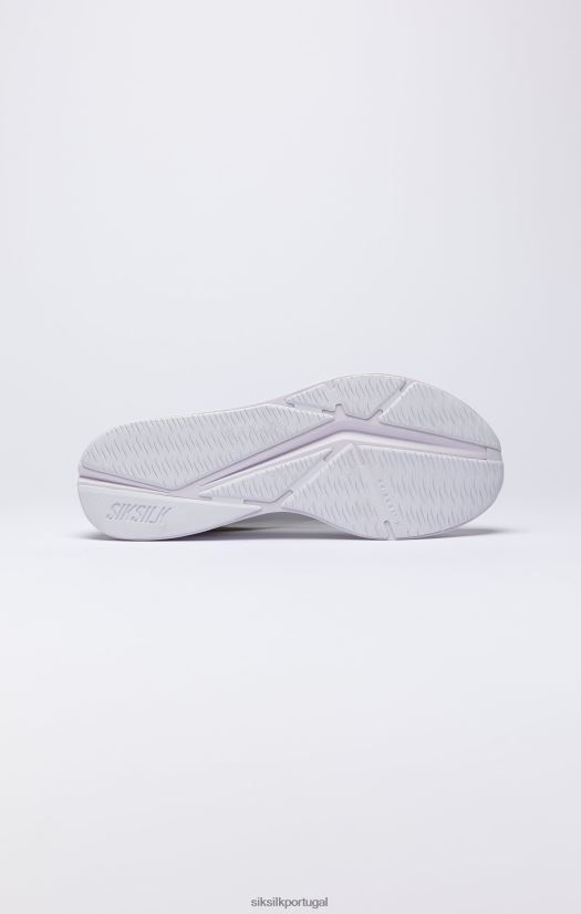 mulheres calçados 6884ZR253 SikSilk tênis mako performance branco e dourado