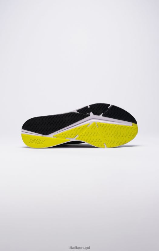 mulheres calçados 6884ZR254 SikSilk treinador de corrida de desempenho mako cinza