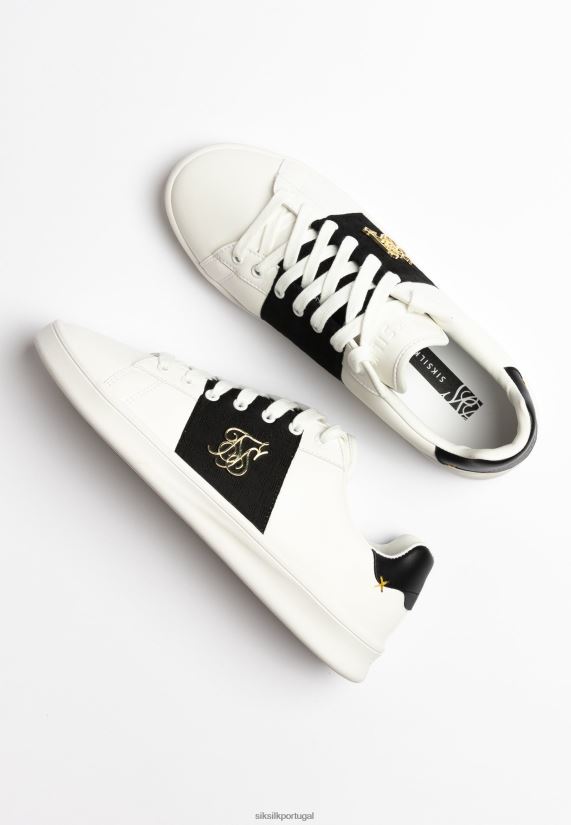 mulheres calçados 6884ZR265 SikSilk circuito kimi branco