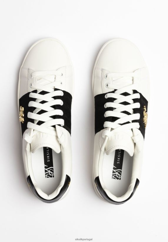 mulheres calçados 6884ZR265 SikSilk circuito kimi branco