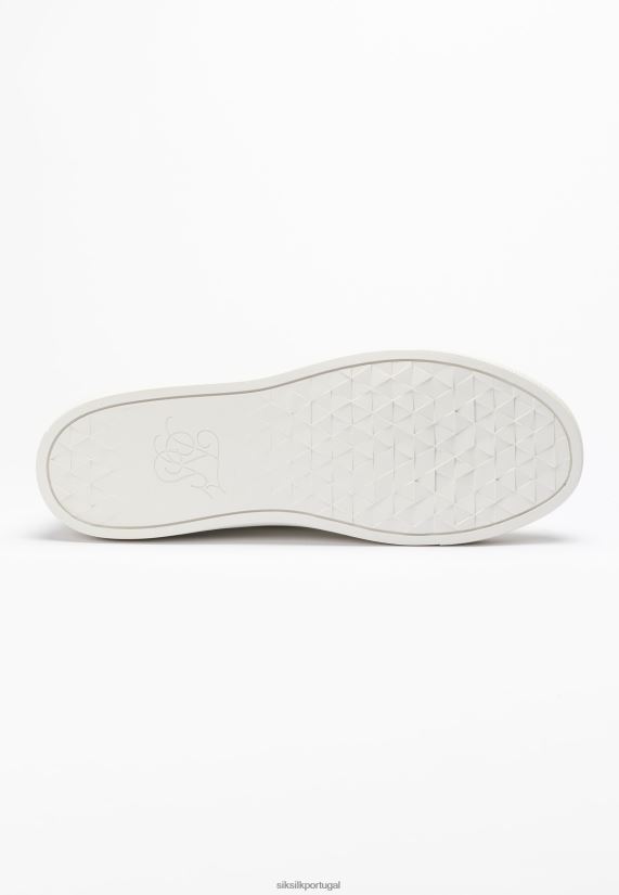 mulheres calçados 6884ZR269 SikSilk efeito pele de cobra barra branca