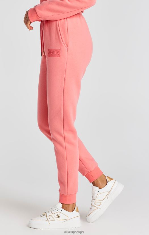 mulheres vestuário 6884ZR159 SikSilk corredor coral