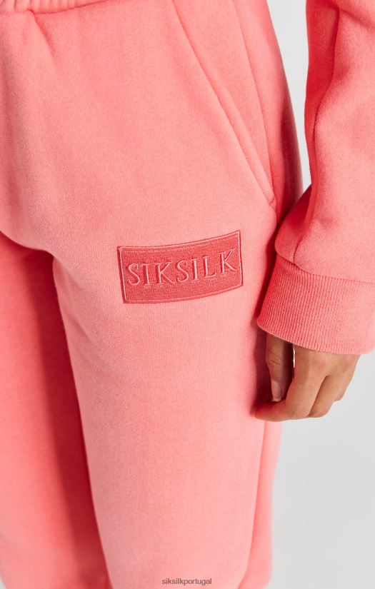 mulheres vestuário 6884ZR159 SikSilk corredor coral
