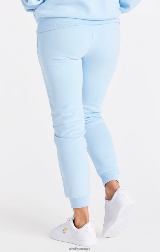 mulheres vestuário 6884ZR169 SikSilk corredor azul