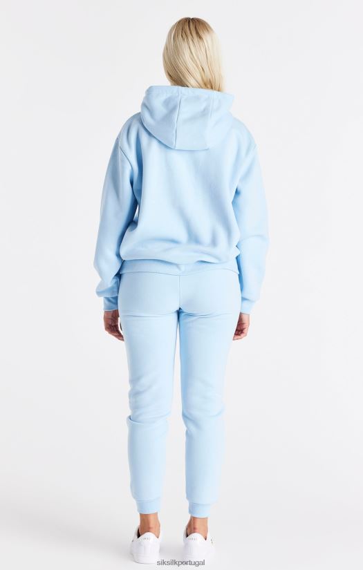 mulheres vestuário 6884ZR169 SikSilk corredor azul