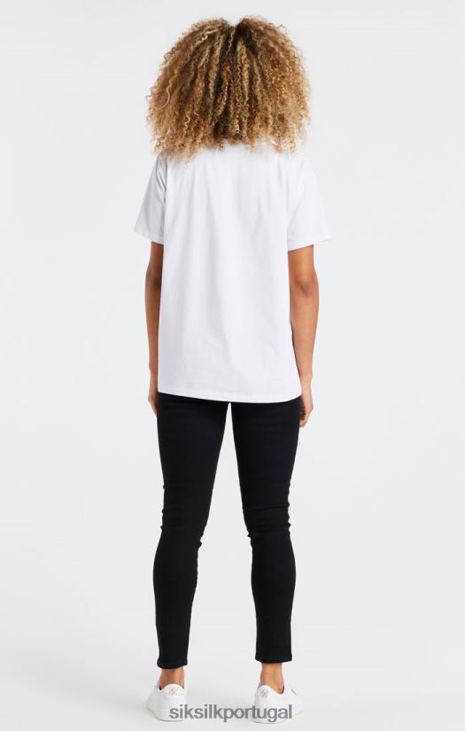 mulheres vestuário 6884ZR192 SikSilk calça jeans skinny preta essencial