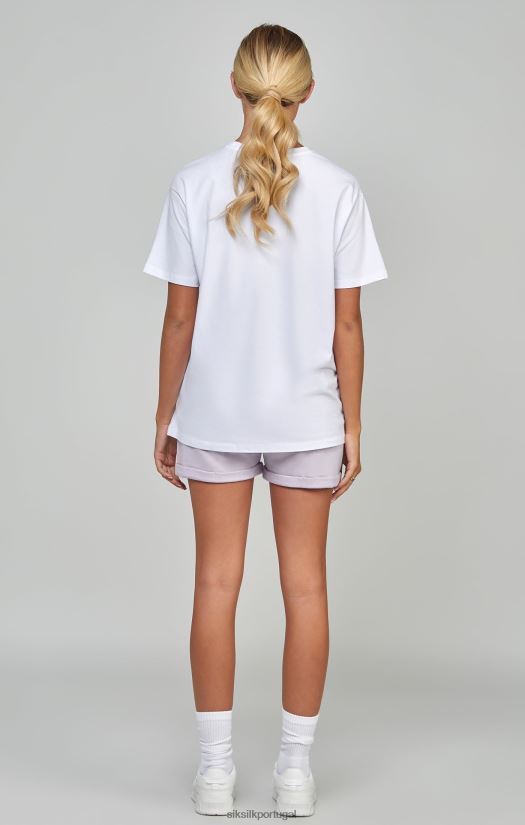 mulheres vestuário 6884ZR198 SikSilk short corredor roxo