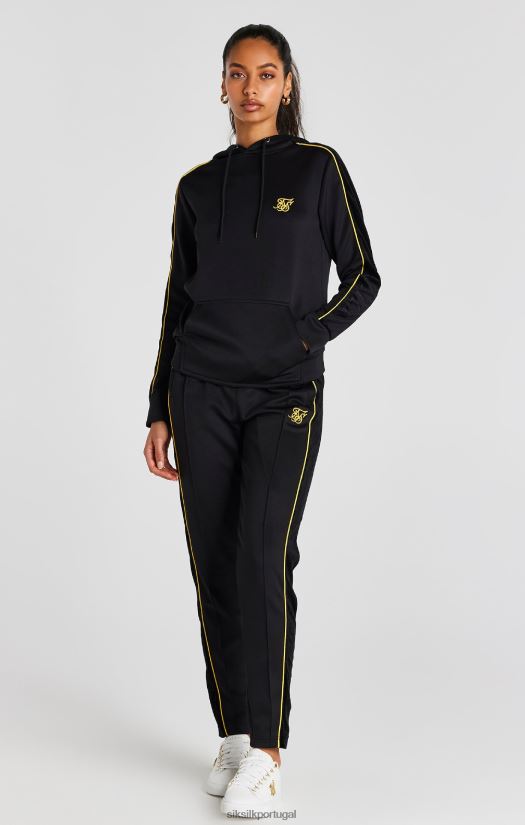 mulheres vestuário 6884ZR106 SikSilk top preto