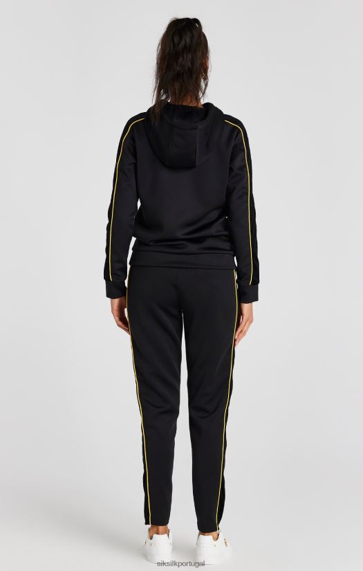 mulheres vestuário 6884ZR106 SikSilk top preto