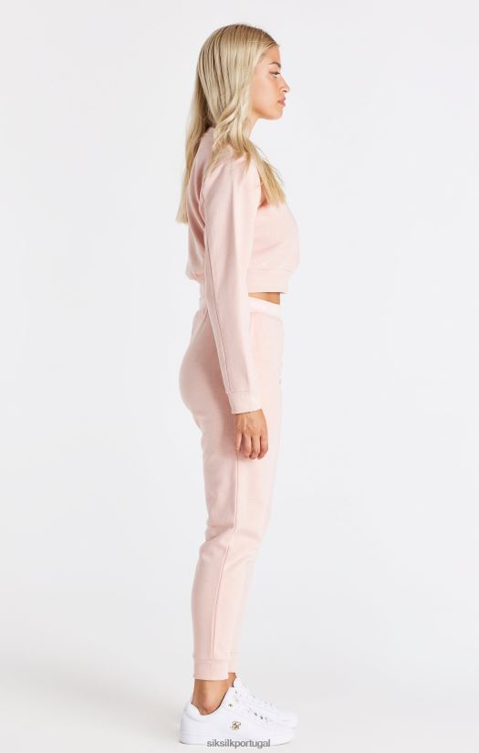 mulheres vestuário 6884ZR91 SikSilk moletom rosa