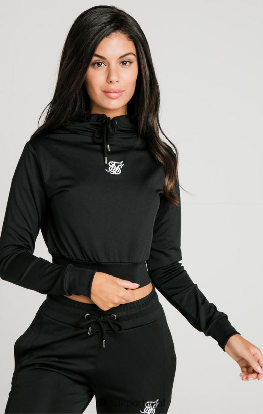 mulheres vestuário 6884ZR97 SikSilk top preto essencial
