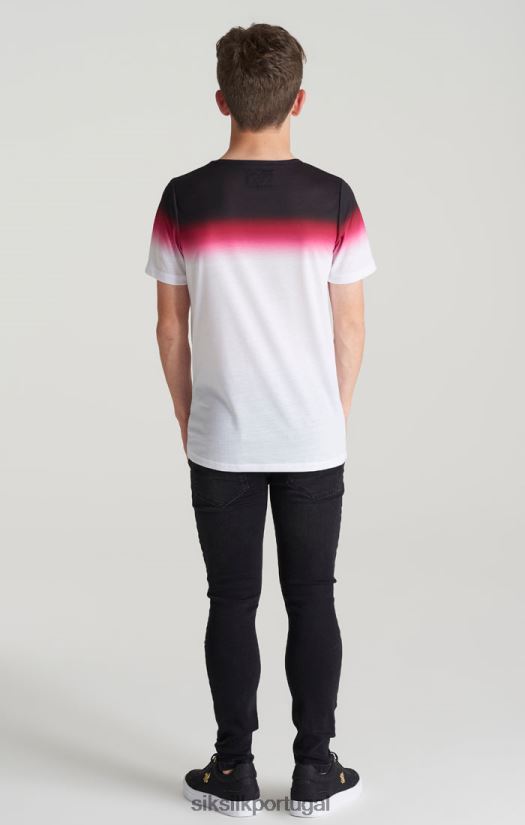 Rapazes vestuário 6884ZR310 SikSilk calça jeans skinny desgastada