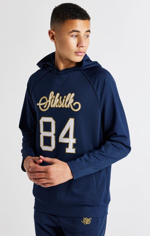 Rapazes vestuário 6884ZR294 SikSilk moletom retrô marinho